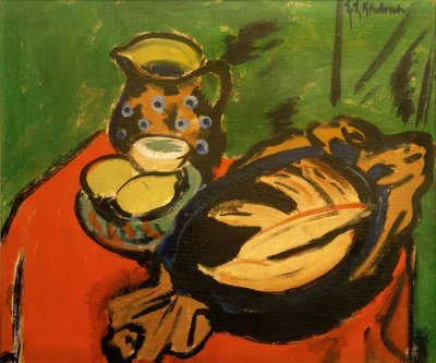 The Wooden Bowl by Ernst Ludwig Kirchner